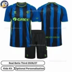 Real Betis Third kids kit 26_27-over view