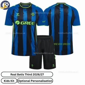 Real Betis Third kids kit 26_27-over view