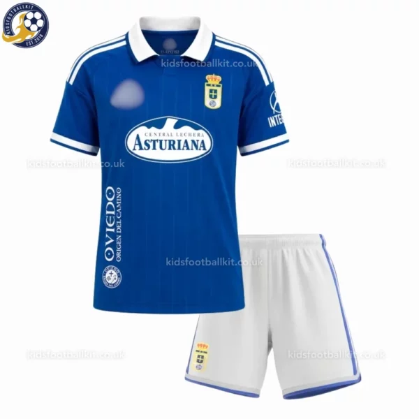 Real Oviedo Home kids kit 26_27-front view