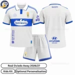 Real Oviedo away kids kit 26_27-over view