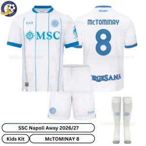 SSC Napoli Away Kids Kit 26_27-over view-McTOMINAY 8-with socks