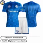 Schalke 04 home kids kit 26_27-over view