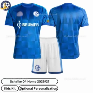 Schalke 04 home kids kit 26_27-over view