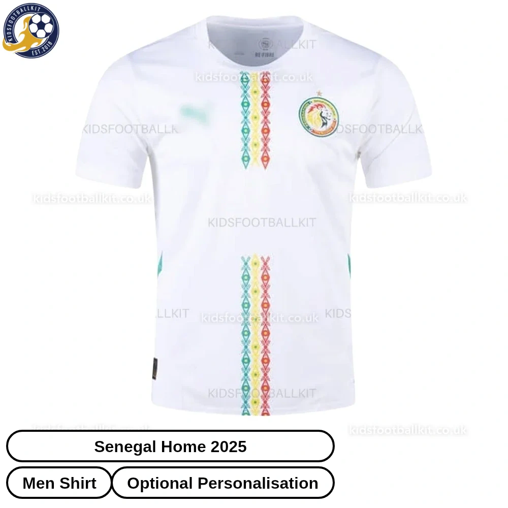 Senegal Home Men Football Shirt 2025