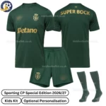 Sporting CP 120th Anniversary Edition kids kit 26_27-over view-with socks
