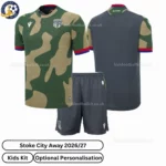 Stoke City away kids kit 26_27-over view