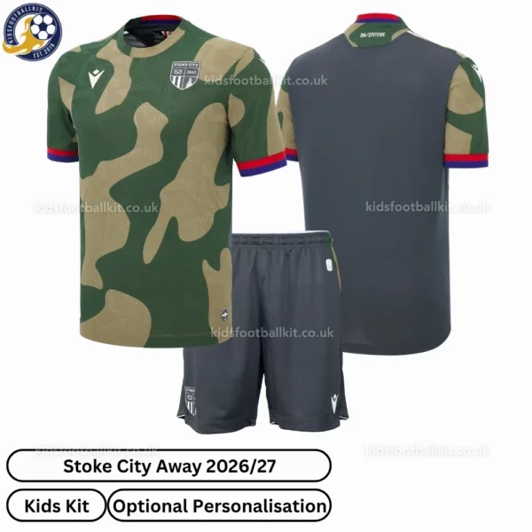 Stoke City away kids kit 26_27-over view