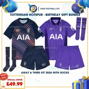 Tottenham away and third kids kit 26_27-with socks