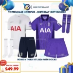 Tottenham home and third kids kit 26_27-with socks
