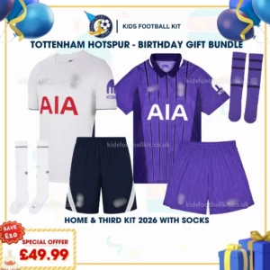 Tottenham home and third kids kit 26_27-with socks