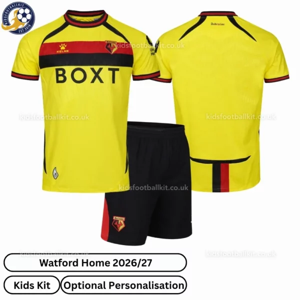 Watford home kids kit 26_27-over view