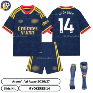 ar-snl away kids kit 26_27-over view-Gyökeres 14-with socks