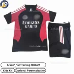 ar snl training kids kit 26_27-front view-black red