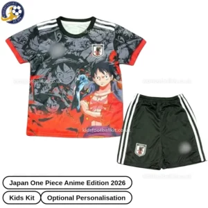 kfk_Japan-One-Piece-Anime-Kids-Football-Kit-25_26-front-view-red-gray-r-r