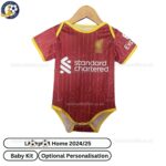 Lvr^_^pooI Home Baby Football Kit 2024/25