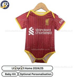 Lvr^_^pooI Home Baby Football Kit 2024/25