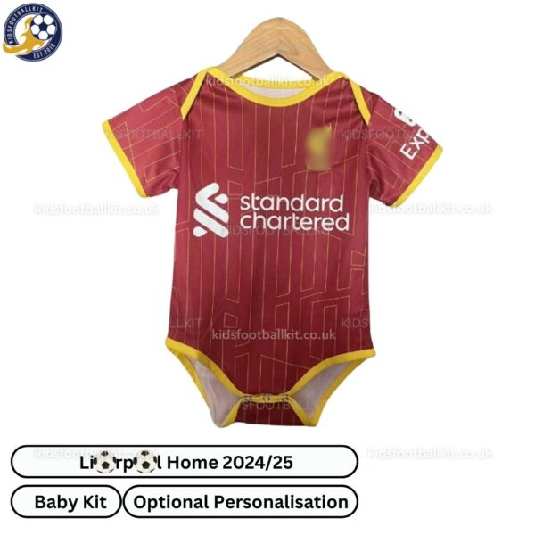 Lvr^_^pooI Home Baby Football Kit 2024/25