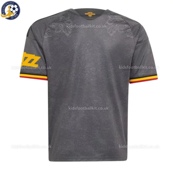 AS Roma Third Kids Kit 2026_27 -Back view