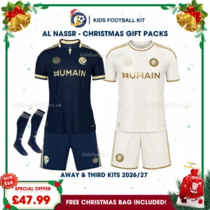 Al Nassr FC Gift Pack – Away and Third Kids Football Kit 2026_27_new