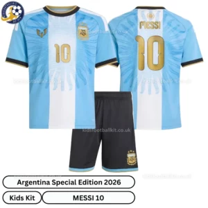Argentina Commemorative Special Edition Kids Kit 2026-over view-MESSI 10