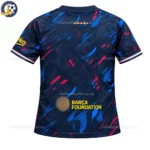 Barcelona Special Edition Kids Kit 2026_27 -Back view-navy