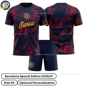 Barcelona Special Edition Kids Kit 26_27-over view-red