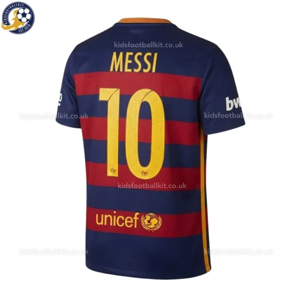 Barcelona home kids kit 2015_16-back view-MESSI 10-no sock