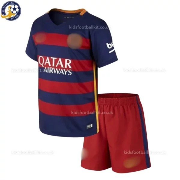 Barcelona home kids kit 2015_16-front view-MESSI 10-no sock