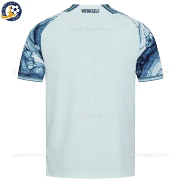 Leverkusen away kids kit with socks 26_27-back view