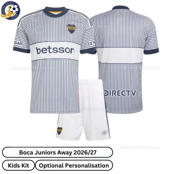 Boca Juniors Away Kids Kit 2026_27 -Over view