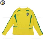 Brazil home kids kit 2002-front view-long sleeve