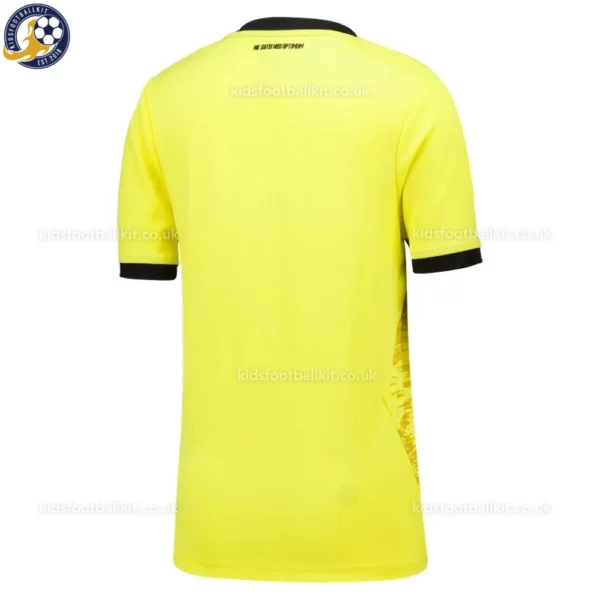 Everton Yellow Goalkeeper Kids Kit 26_27 No Socks - Back View
