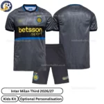 Inter Milan Third Kids Kit 26_27 No Socks - Overview