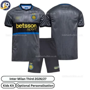 Inter Milan Third Kids Kit 26_27 No Socks - Overview