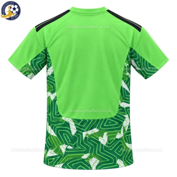 Juventus Green Goalkeeper Kids Kit 26_27 No socks - Back View