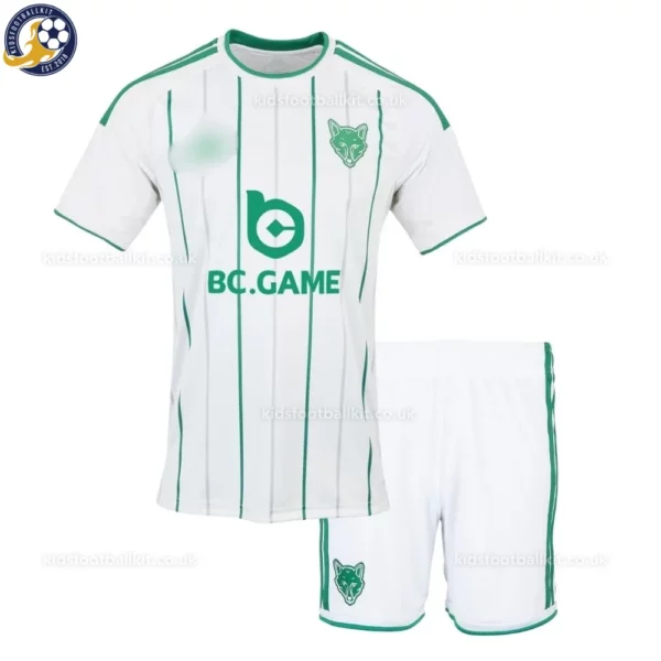 Leicester City third Kids Kit 26_27 No Socks - Front View