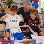 Rangers away and third kids kit 26_27 - gen AI