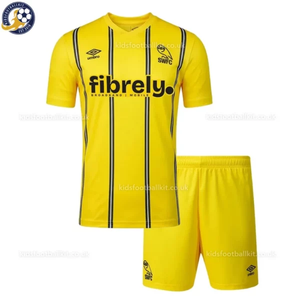 Sheffield Wednesday Away Kids Kit 2026_27 No Socks - Front View
