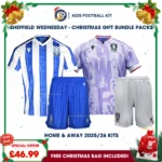 Sheffield Wednesday Gift Pack – Away and Third Kids Football Kit 2025/26 (No socks)