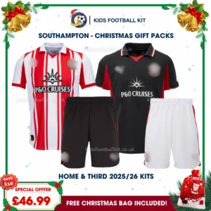 Southampton Gift Pack – Home and Third Kids Football Kit 2025/26 (No socks)