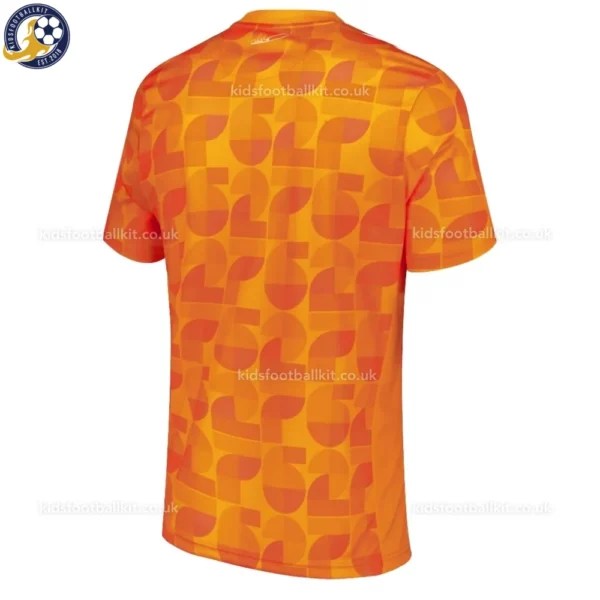 Sunderland Orange Goalkeeper Kids Kit 2027 No Socks - Back View