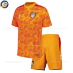 Sunderland Orange Goalkeeper Kids Kit 2027 No Socks - Front View