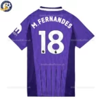 Tottenham third Kids Kit 26_27-back view-M.FERNANDES 18-with socks