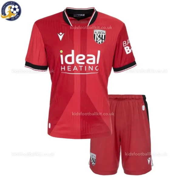 West Bromwich Away Kids Kit 2027 No Socks - Front View