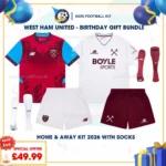 West ham united home and away kids kit 26_27