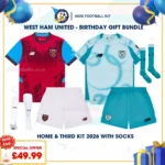 West ham united home and third kids kit 26_27