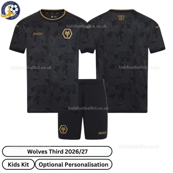 Wolves Third Kids Kit 2026_27 -Over view