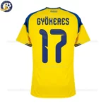 sweden home kids kit 2026-back view-Gyökeres 17